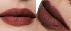 M.A.C Powder Kiss Lipstick in various shades, new in box, showcasing smooth, matte lipstick swatches and packaging.