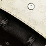 Anagram Canvas Belt Bag White - Lab Luxury Resale