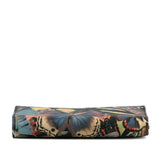 Printed Canvas Wallet Black - Lab Luxury Resale