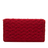 Crochet Clutch Red - Lab Luxury Resale