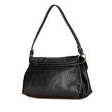 Leather Lily Satchel Black - Lab Luxury Resale