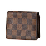 Damier Ebene Business Card Holder Brown - Lab Luxury Resale