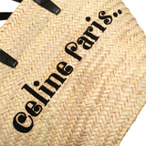 Raffia Classic Panier Tote Brown - Lab Luxury Resale
