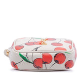 Baby Calfskin Monogram Cherry Printed Lou Camera Bag Red - Lab Luxury Resale