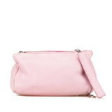 Mini Leather Pandora Crossbody Pink - Lab Luxury Resale