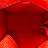 Nano Leather Luggage Tote Orange - Lab Luxury Resale