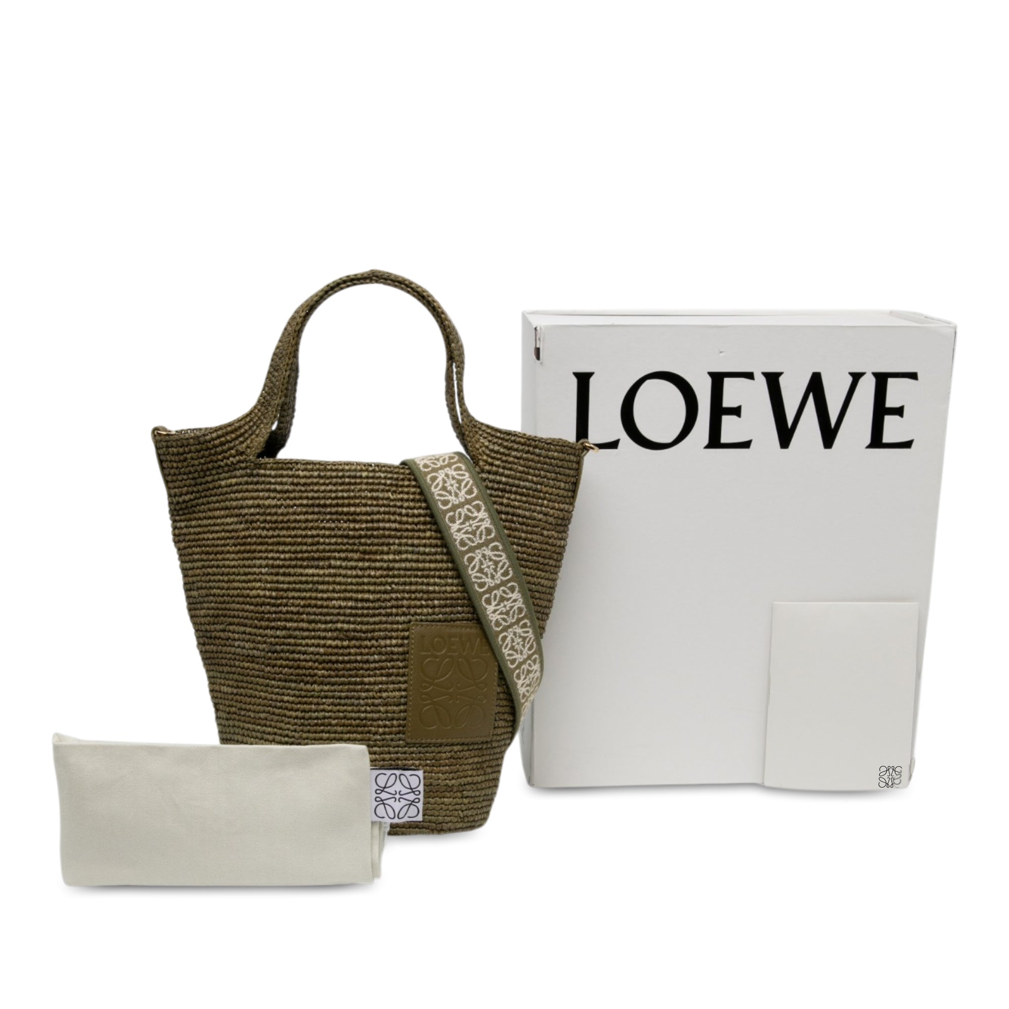Mini Raffia Slit Satchel Green - Lab Luxury Resale