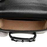 Mini Leather Horsebit 1955 Web Satchel Black - Lab Luxury Resale