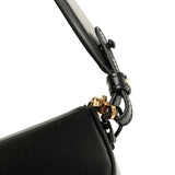 Mini Leather Horsebit 1955 Web Satchel Black - Lab Luxury Resale