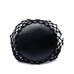 Mesh and Leather Bucket Bag Black - Lab Luxury Resale