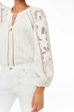 Ulla Johnson Miska White Blouse
