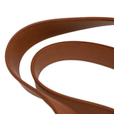 Leather Trimmed Canvas Y Tote Brown - Lab Luxury Resale