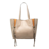 Chloé Large Leather Milo Shopping Tote