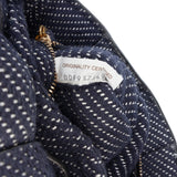 Denim Intrecciato Cassette Padded Crossbody Blue - Lab Luxury Resale