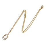 18K Rose Gold Baby Love Necklace Pink - Lab Luxury Resale