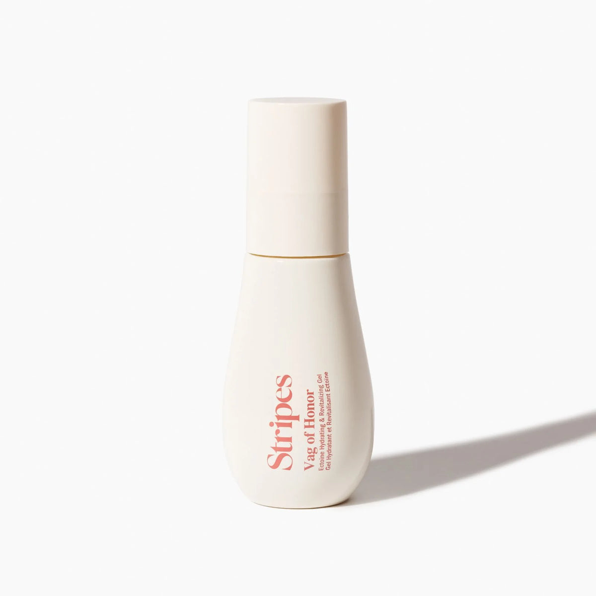 Stripes Vag of Honor Gel in 50ml bottle, displayed on a white background, designed for intimate care and comfort.