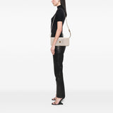 Large Leather Natalia Crossbody White - Lab Luxury Resale