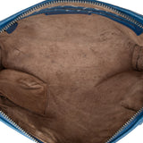 Nappa Intrecciato Nodini Crossbody Blue - Lab Luxury Resale