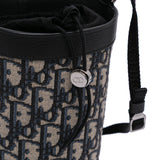 Oblique Canvas Thermo Bottle Holder Blue - Lab Luxury Resale