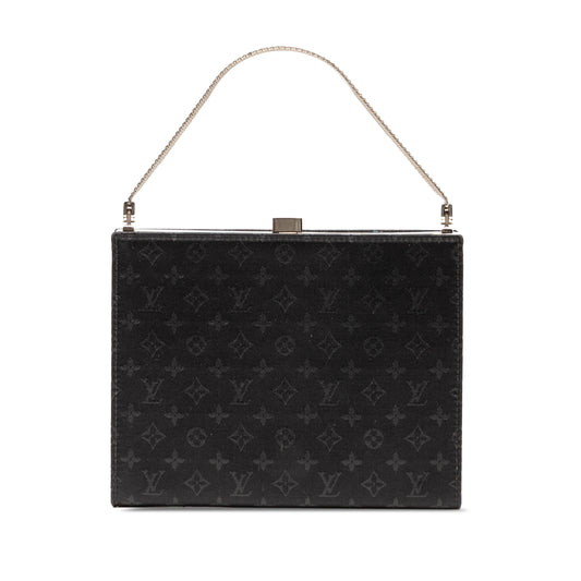 Monogram Satin Ange PM Black - Lab Luxury Resale