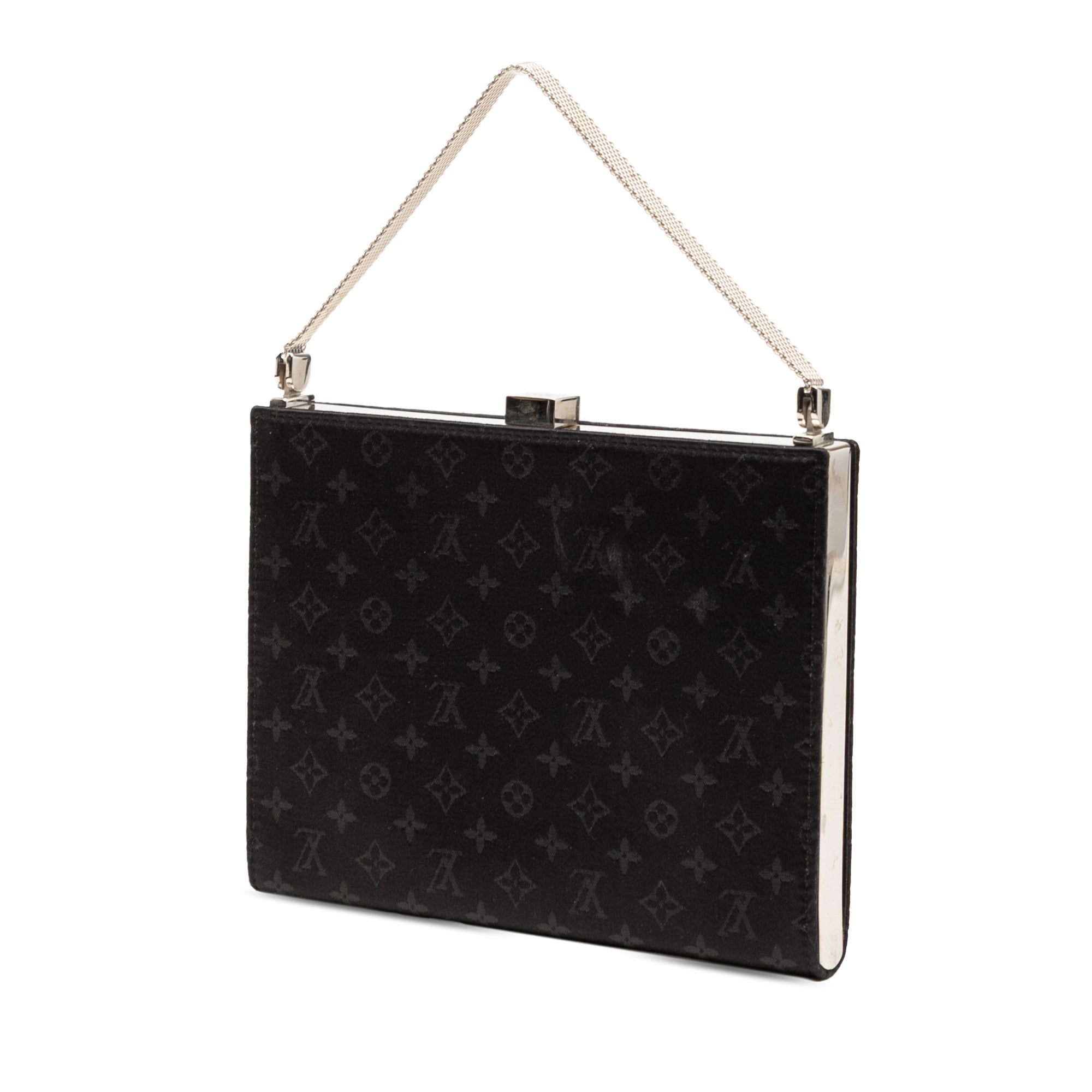 Monogram Satin Ange PM Black - Lab Luxury Resale