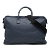 LOEWE Leather Amazona Business Bag Blue