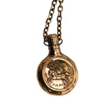 Gold Plated Chloe Symbols and Shearling Tail Bag Charm Gold - Lab Luxury Resale