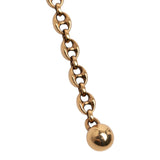 Gold Plated Chloe Symbols and Shearling Tail Bag Charm Gold - Lab Luxury Resale