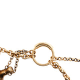 Gold Plated Chloe Symbols and Shearling Tail Bag Charm Gold - Lab Luxury Resale