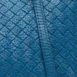 Nappa Intrecciato Crossbody Blue - Lab Luxury Resale