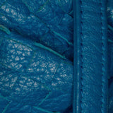 Nappa Intrecciato Crossbody Blue - Lab Luxury Resale