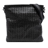 Nappa Intrecciato VN Crossbody Black - Lab Luxury Resale