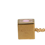 Triomphe Box Pendant Necklace Gold - Lab Luxury Resale
