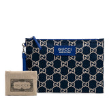 GG Canvas Ripstop Pouch Blue - Lab Luxury Resale
