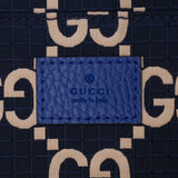 GG Canvas Ripstop Pouch Blue - Lab Luxury Resale