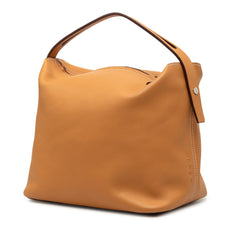 Calfskin Handbag Brown - Lab Luxury Resale