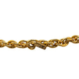 Gold Plated CC Medallion Necklace Gold - Lab Luxury Resale