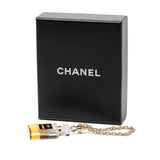 Resin No 5 Perfume Bottle Bag Charm Gold - Lab Luxury Resale