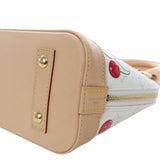 Takashi Murakami Monogram Cherry Alma BB White - Lab Luxury Resale