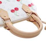 Takashi Murakami Monogram Cherry Alma BB White - Lab Luxury Resale