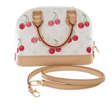 Takashi Murakami Monogram Cherry Alma BB White - Lab Luxury Resale