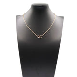 Cartier 18K Rose Gold Love Interlocking Necklace