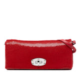 Miu Miu Sequin Embellished Shoulder Bag Red