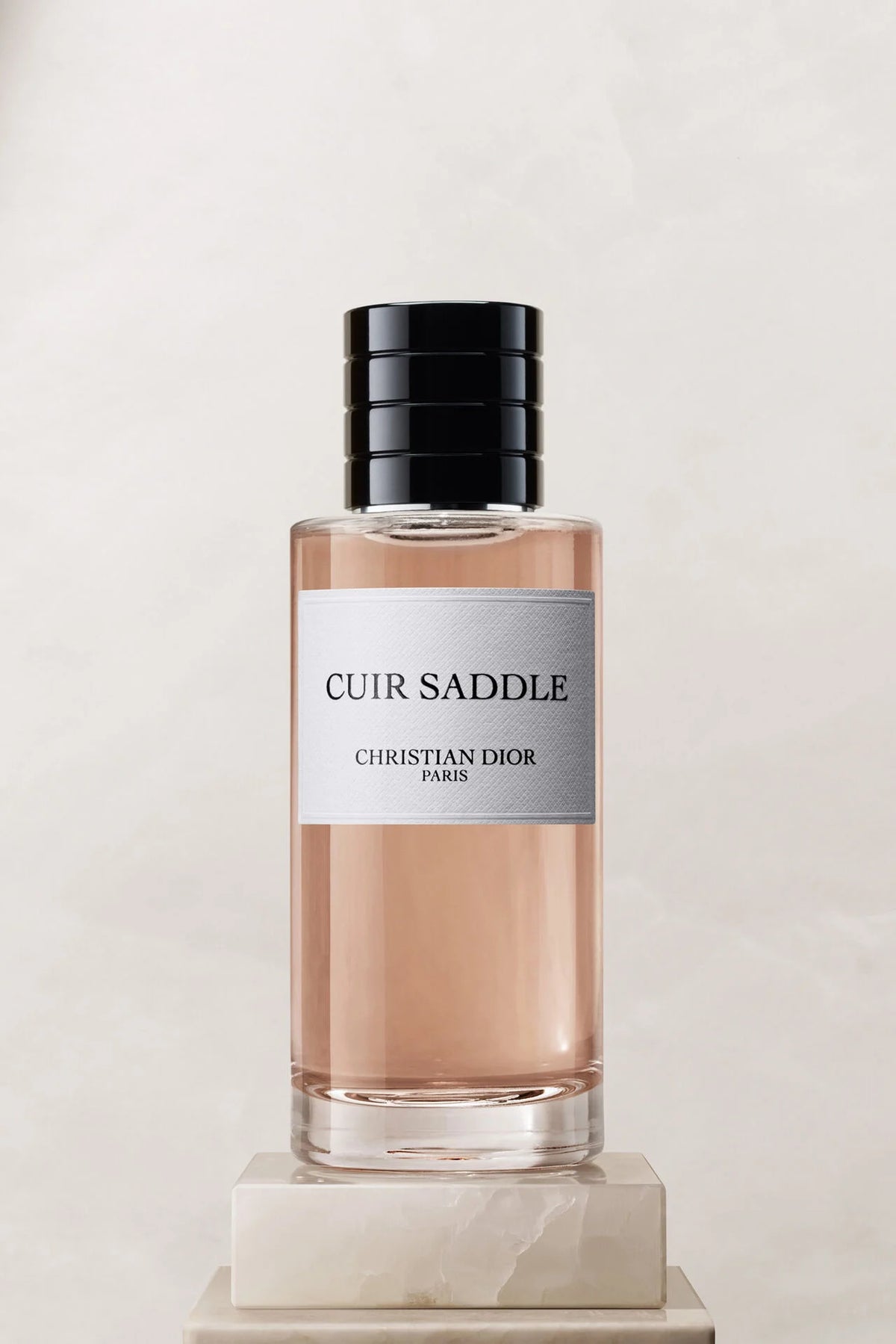 Dior Cuir Saddle unisex Eau de Parfum bottle with leather and floral notes, 100ml, new in box.