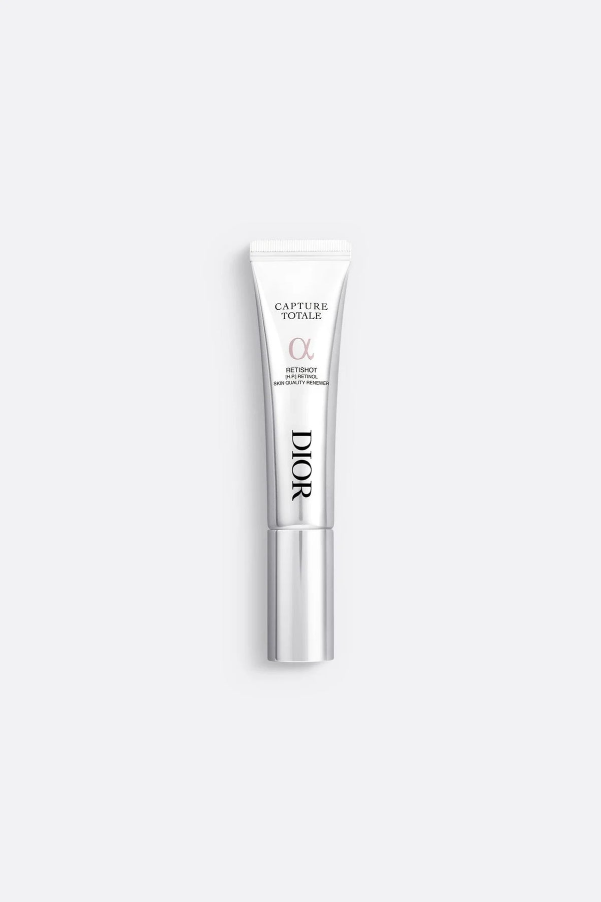 Dior Total Capture Retouching Beauty product in packaging, featuring sleek black and gold design, on a white background.