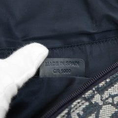 Diorissimo Canvas Saddle Pouch Blue - Lab Luxury Resale