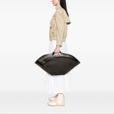 Large Raffia Khaima Tote Black - Lab Luxury Resale