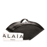 Large Raffia Khaima Tote Black - Lab Luxury Resale