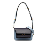 Mini Bicolor Trunk Bag Blue - Lab Luxury Resale