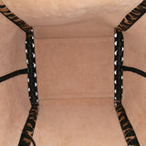 Pony Hair and Leather Leopard Printed Le Hinge Tote Brown - Lab Luxury Resale